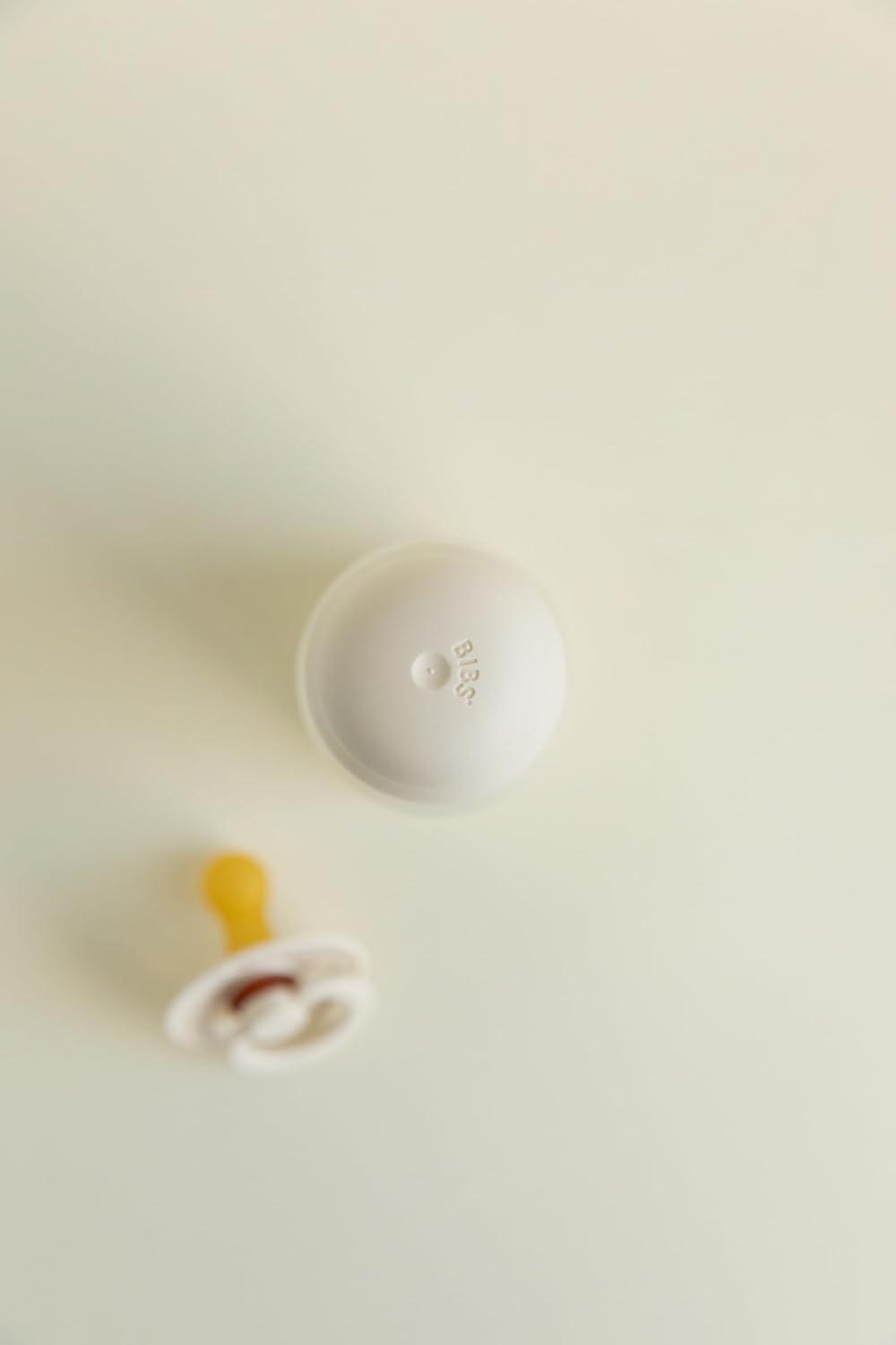 image:imageBIBS Bottle Cap Set BPAFree Dishwasher Safe Customizable Colors Includes Cap Milk Lock and Screw Cap Compatible with BIBS Bottles Sold Separately Dusky LilacDusky Lilac