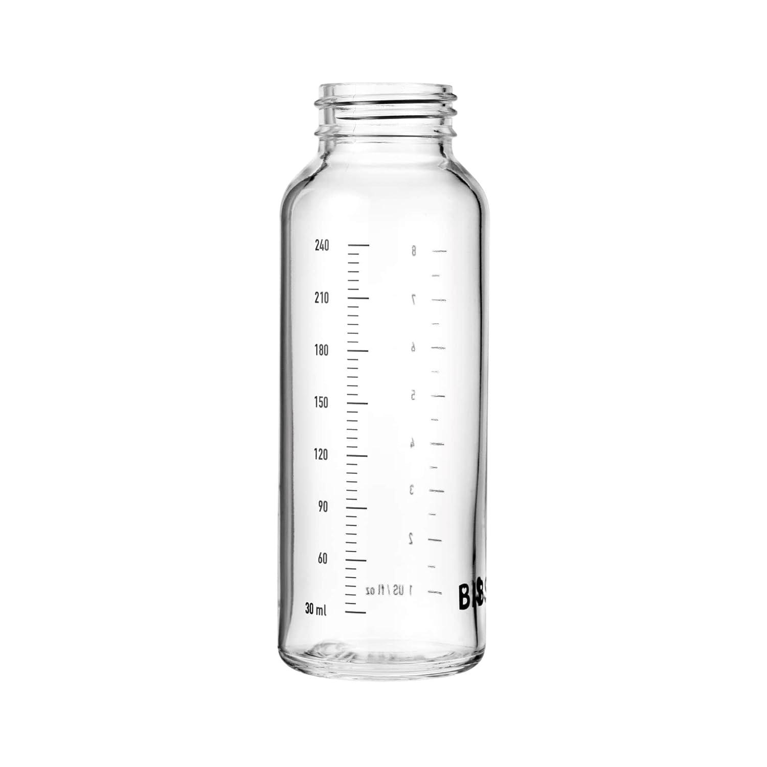 image:imageBIBS Glass Bottle Body 240 ml BPAFree Dishwasher Safe Compatible with BIBS Bottle Sets Sold Separately240 Count Pack of 1