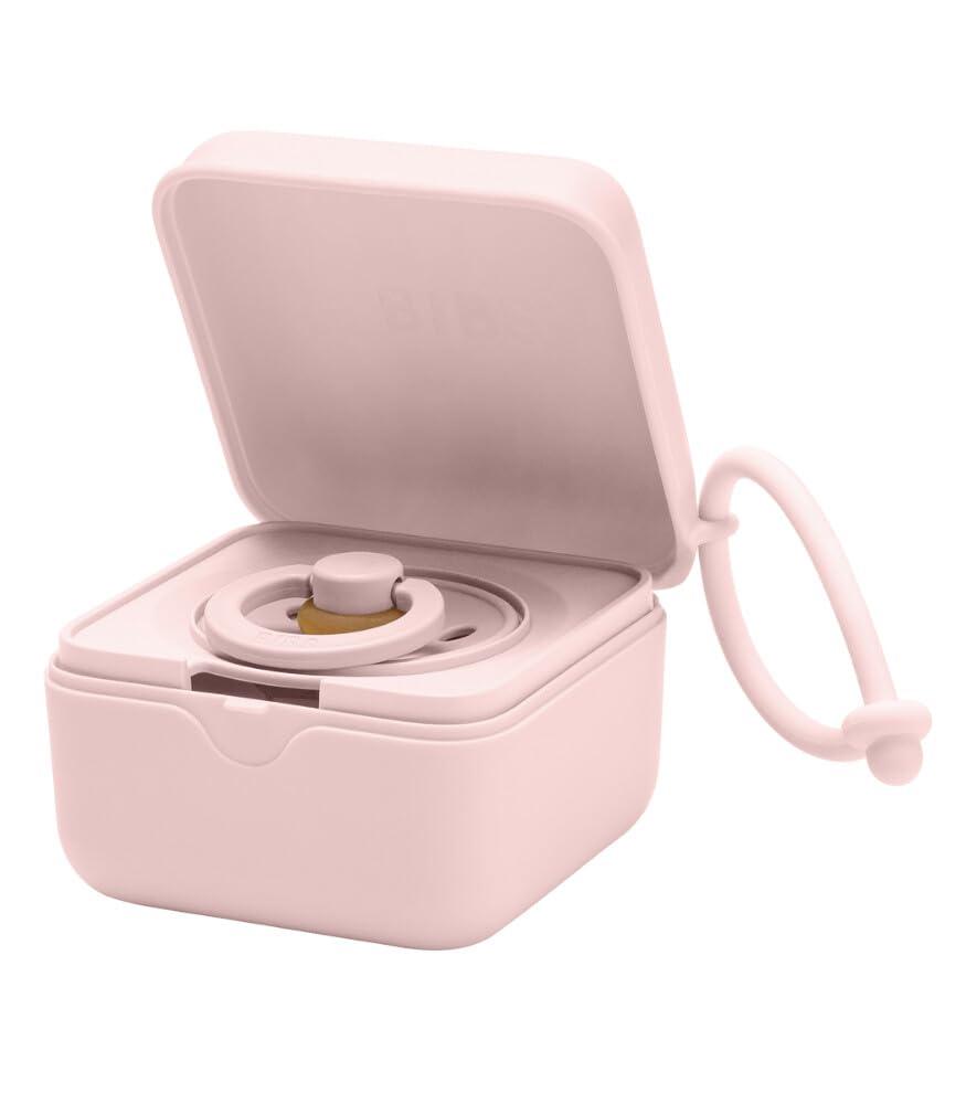image:imageBIBS Pacifier Box with Loop for Storing amp Carrying Soothers 100 BPA Free Material Designed amp Made in Denmark IronBlossom
