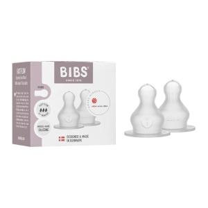 image:imageBIBS Baby Bottle Silicone Nipple 2 Pack  AntiColic BPAFree Round Silicone Nipple Thick Flow Lightweight amp Easy to Clean Suitable for Newborns amp ToddlersFast Flow  Silicone