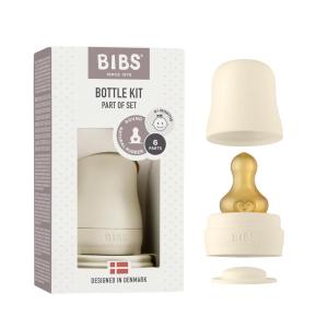 image:imageBIBS Bottle Kit  Part of Set Mix and Match with BIBS Glass Bottles in Different Sizes Bottle Kit Color  Part of Set Ivory