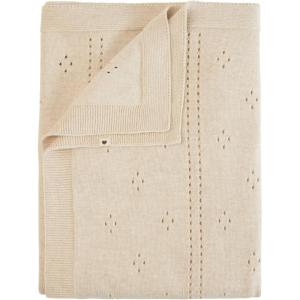 image:imageIvory Pointelle Knitted Blanket by BIBS