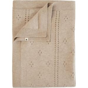 image:imageVanilla Pointelle Knitted Blanket by BIBS
