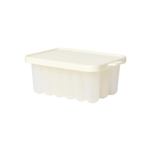 image:imageBIBS Baby Food Freezer Tray for Easy Storage Compatible with BIBS Food Feeder SpillProof Silicone Bottom Includes Lid BPAFree  Ideal for Breastmilk Purees Smoothies  Ivory