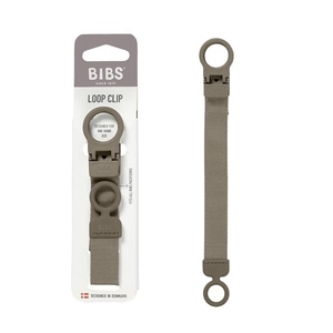 image:imageBIBS Loop Pacifier Clip  Sleek Secure OneHanded Operation Fits All BIBS and Most Brands Machine Washable Slim Profile for Comfort Ages 0  Dark OakDark Oak